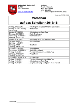 - Volksschule Niederndorf