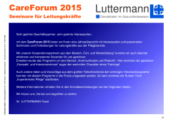 CareForum Seminare Luttermann_2015