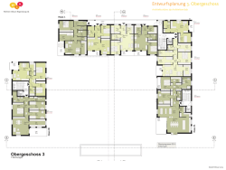 Grundrissplan 3. Obergeschoss - WIR Wohnen Inklusiv Regensburg