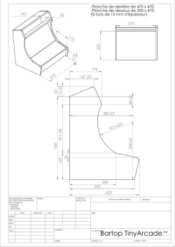 Plan Bartop TinyArcade
