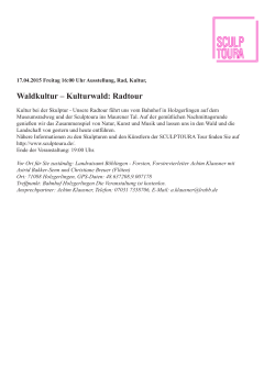 Infos - Sculptoura