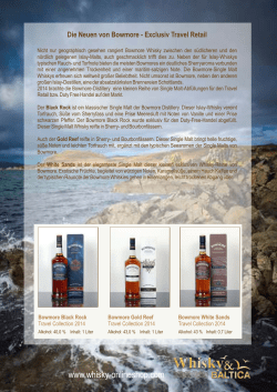 Die Neuen von Bowmore - Whisky info PDF-Datei