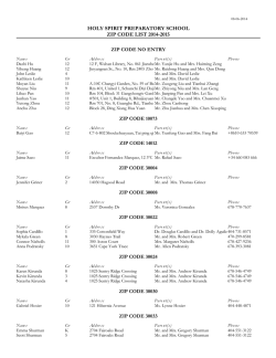 Download the 2014-15 Zip Code Directory