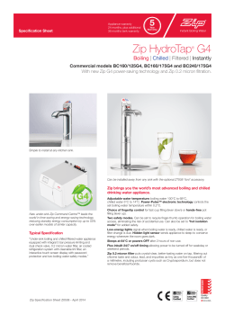 Zip HydroTap® G4 - Water Boilers Direct