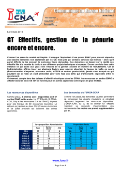 GT Effectifs 5 mars 2015