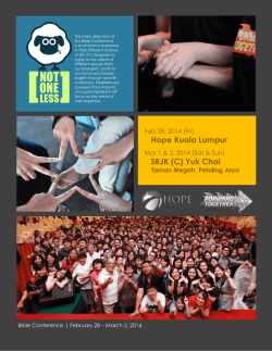 Hope Kuala Lumpur SRJK (C) Yuk Chai