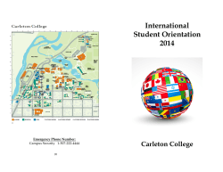 International Student Orientation 2014