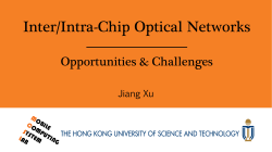 Inter/Intra-Chip Optical Networks