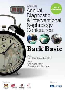 Back Basic - Malaysian Society Nephrology