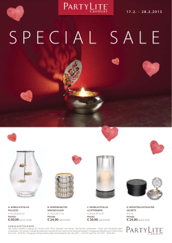 Special Sale - Partylite.at