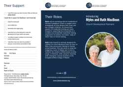 information about their background and roles can