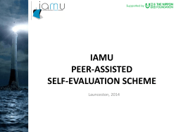 Peer-Assisted Evaluation Scheme) project