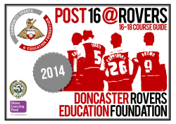 Doncaster Rovers Education Foundation
