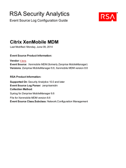 Integration Installation and Configuration Guide