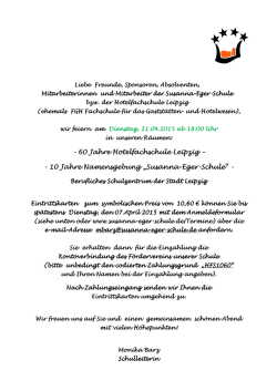 ehemals FGH, Fachschule f&uuml;r das Hotel