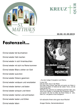Kreuz & Quer - St. Matthäus Melle