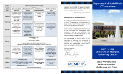 Social Work Practice - University of Memphis