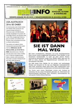 GSH-Info Nr. 08 (Februar 2015)