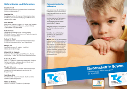 Kinderschutz in Bayern