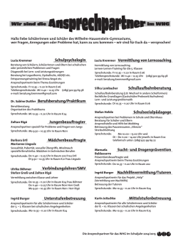 Anlage zum 4. Rundschreiben - Wilhelm-Hausenstein