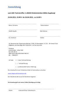 Anmeldung Treffen Augsburg 150424 - LMC