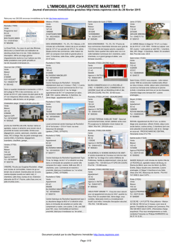 Journal immobilier 17
