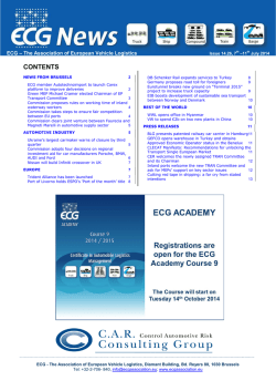 Download - ECG - The Association of European Vehicle Logistics