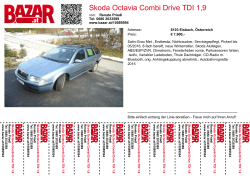 Skoda Octavia Combi Drive TDI 1,9