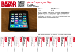 Iphone 5 spacegrau 16gb