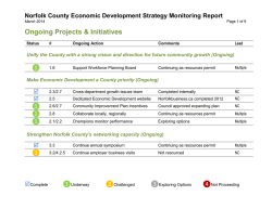 Monitor Report &ndash; March 2014