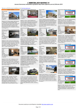 Journal immobilier 51
