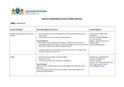 service providers in eersterus with dsd services