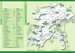 Tourenübersichts-Karte - Alb-Donau