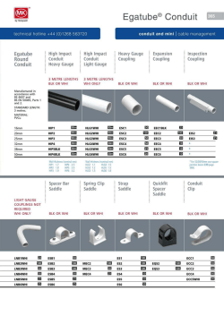 Egatube&reg; Conduit - LUCKINSlive.com