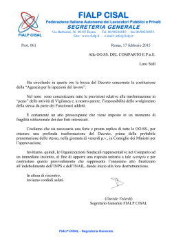FIALP CISAL - autonominail.it