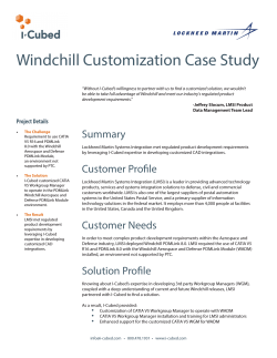 Windchill Customization Case Study