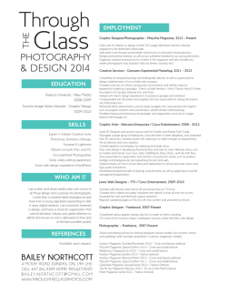 resume - Bailey Northcott
