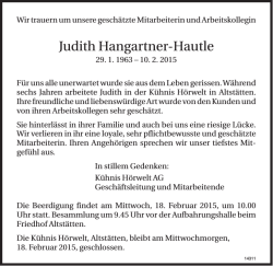 Judith Hangartner