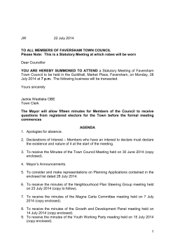 FTC Meeting Papers 28 July