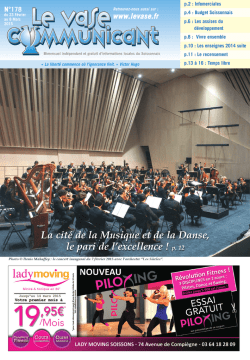 ise en page 1 - le vase communicant
