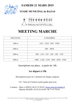 MEETING MARCHE