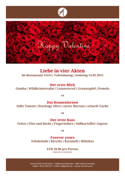 Happy Valentine - l`Arriv&eacute;e HOTEL & SPA Dortmund l`Arriv&eacute;e