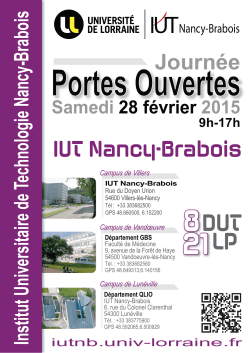 8DUT LP - IUT Nancy - Brabois