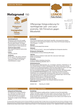 Technisches Merkblatt