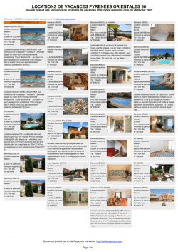 Journal vacances 66