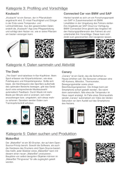 Internet der Dinge: Produktbeispiele Plakat 2
