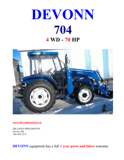 4 WD - 70 HP - devonn tractors