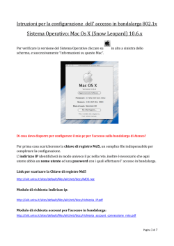 Guida MacOS 10.6.8 Snow Leopard