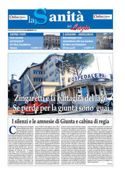 Sanità - Il Corriere di Roma