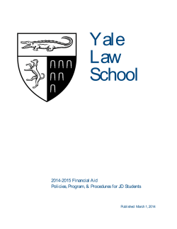 TABLE OF CONTENTS - Yale Law School